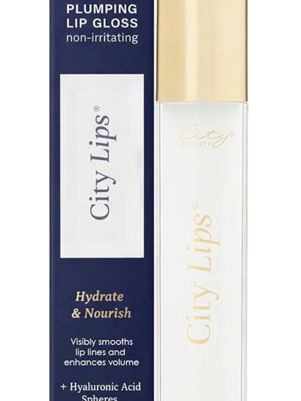 NIP City Lips by City Beauty Clear Plumping Lip Gloss